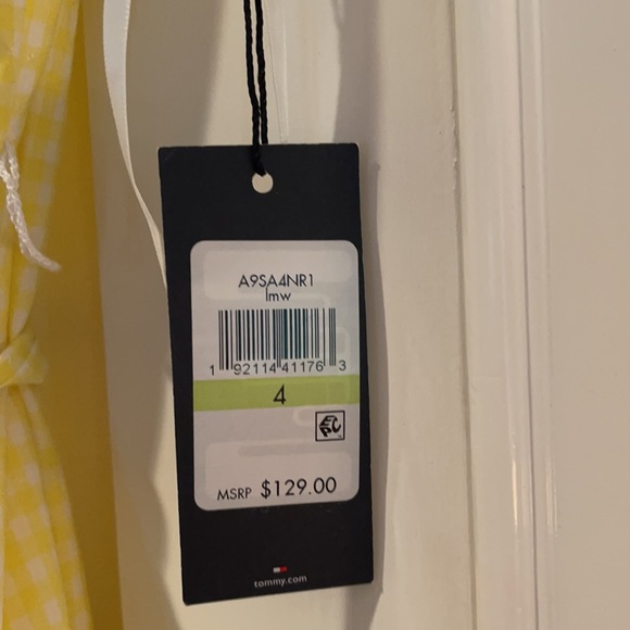 Tommy Hilfiger yellow sundress - Picture 1 of 5